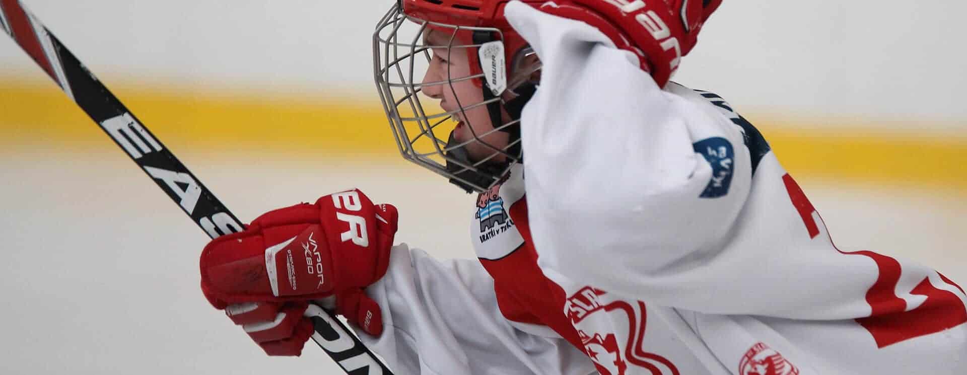 Autocollants de hockey et de floorball