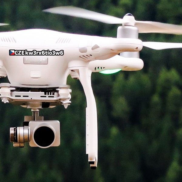Naklejki na drona - typ CR1
