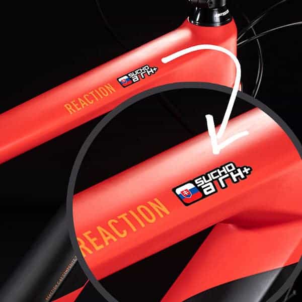 Red bike stickers discount