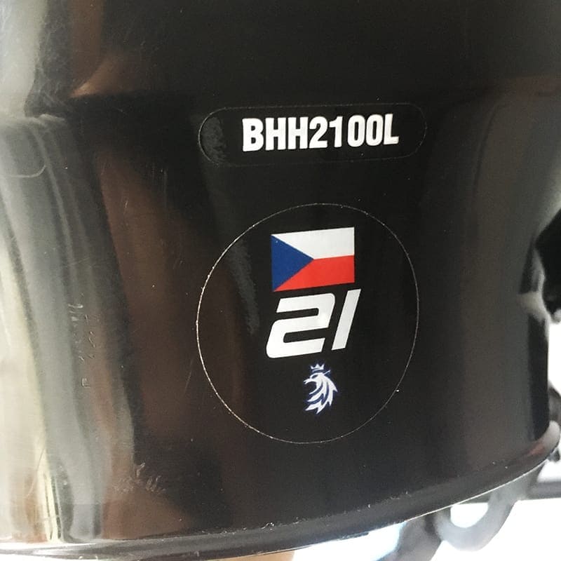 Helmet stickers